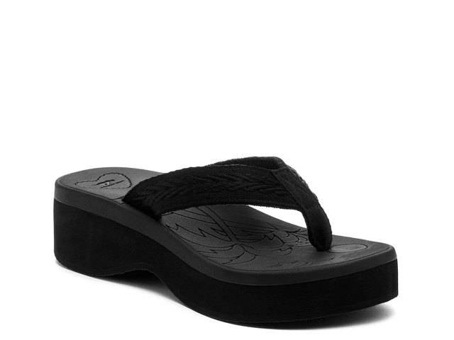 Rocket Dog Crush Wedge Flip Flop Sandals - Womens