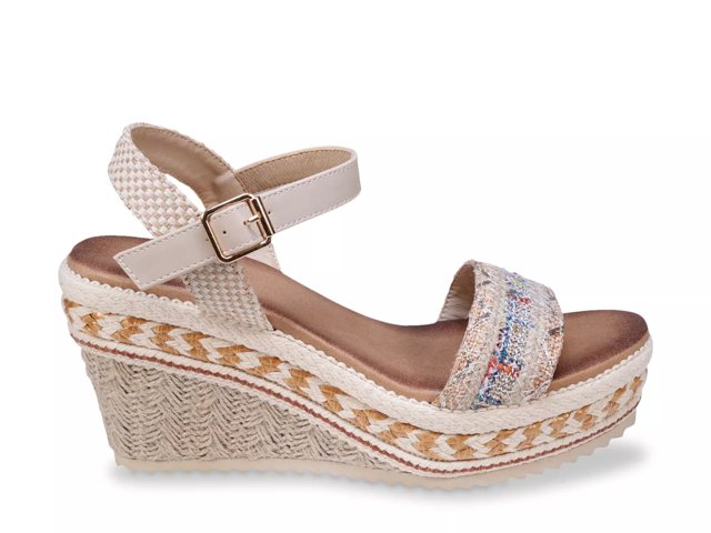 Lauren espadrille wedge sandal online