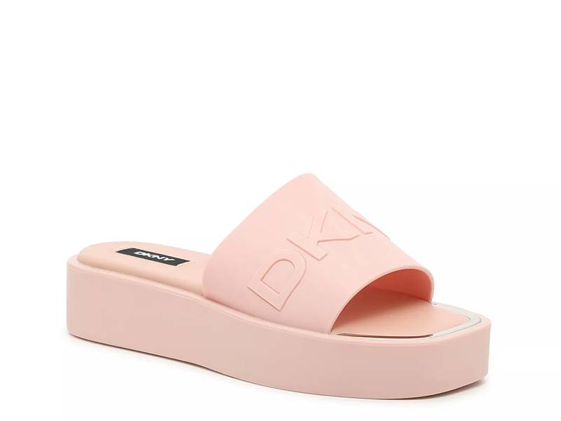 Dkny on sale white slides