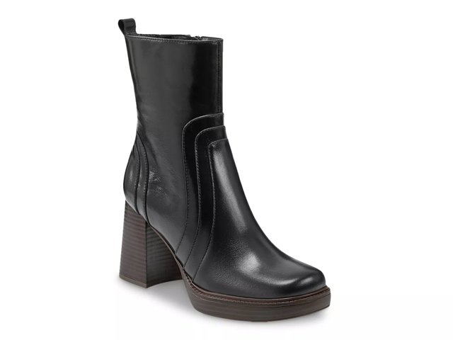 Dsw black heeled booties discount