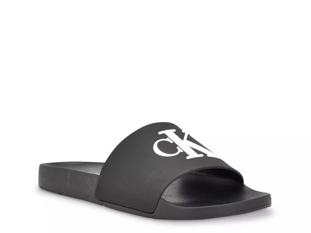 Calvin Klein Arin Slide Sandal Women s Black Size 7 Sandals