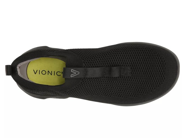 Vionic slip shop on sneakers black