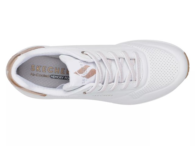 Skechers Uno Shimmer Away Sneaker - Women's - Free Shipping | DSW
