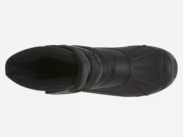 Mens velcro strap winter boots 2025