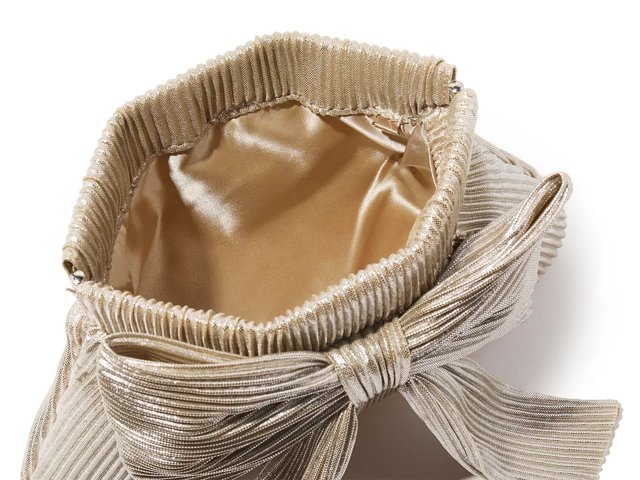 Kelly u0026 Katie Pleated Bow Clutch - Free Shipping | DSW