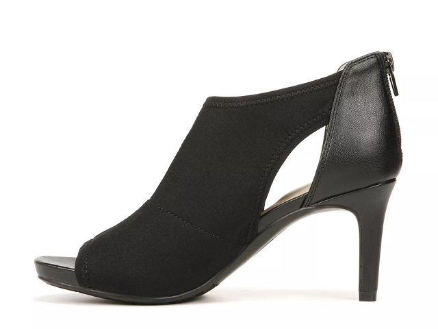 Bootie sandals low heel discount