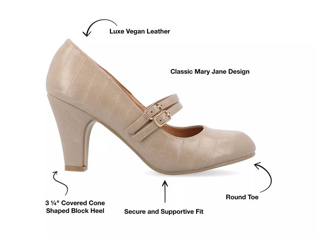 Journee Collection Windy Mary Jane Pump Free Shipping DSW