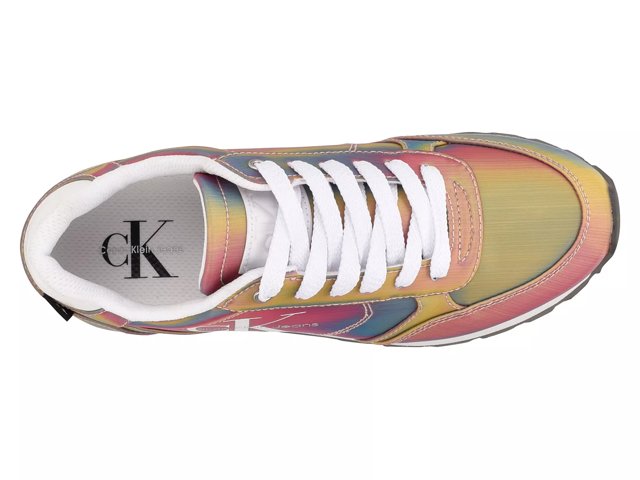 Calvin klein orange shoes sales