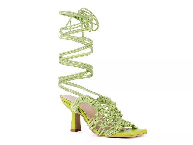 Ghillie heeled sandals top