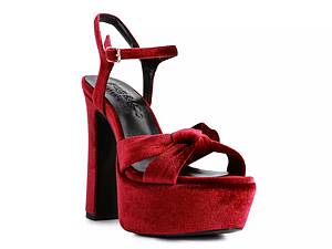 Dsw red best sale block heels