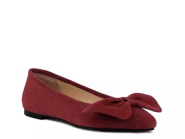 Dsw red flat shoes sales