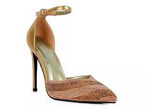 Gold best sale heels dsw