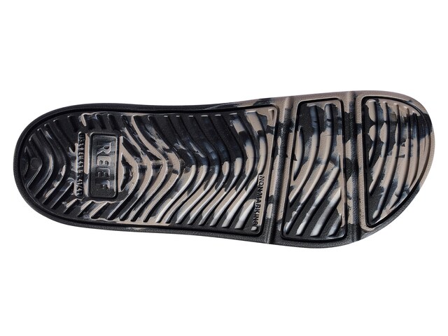 Reef Men's Oasis Double Up Slide Sandal | Size 13 | Black