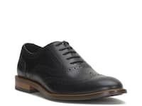 Mens Black & Red Leather Wingtip Dress Shoes - Size 11 – m