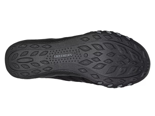 Skechers black breathe shoes sales