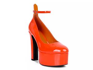 Dsw hot sale orange pumps