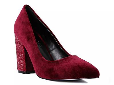 Dsw burgundy store heels