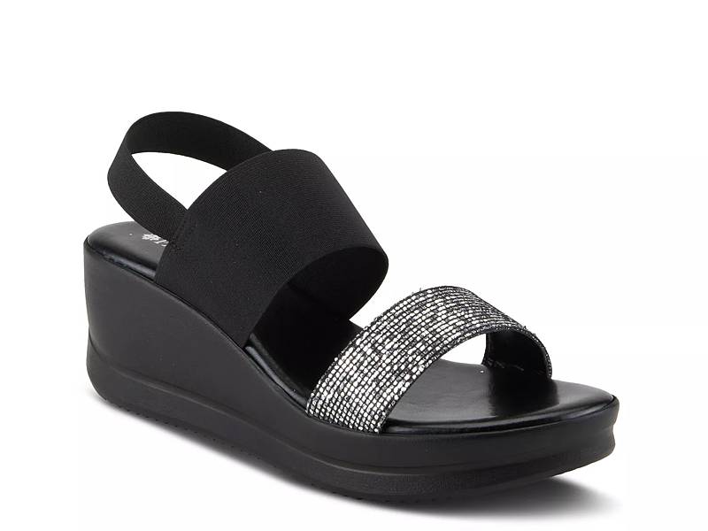 Dsw low hot sale wedge sandals