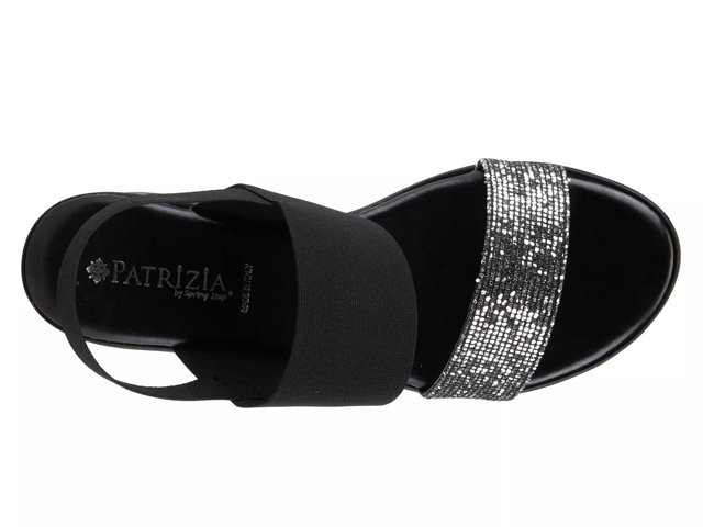 Patrizia by spring step sparkling sale wedge sandal