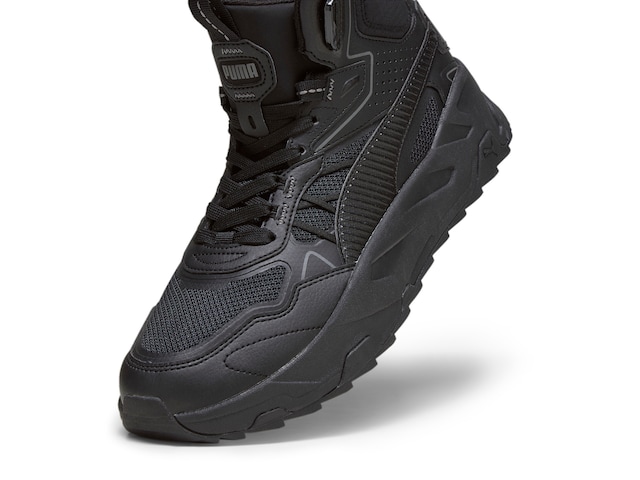 Trinity Mid Hybrid Sneaker (Black) - TAPE Online