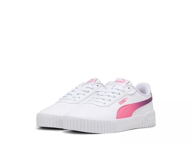 Puma Kids Carina 2.0 Sneaker, Big Girl's Size 5 M, Pink MSRP $44.99 