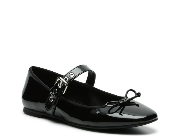 Dsw black patent leather flats on sale
