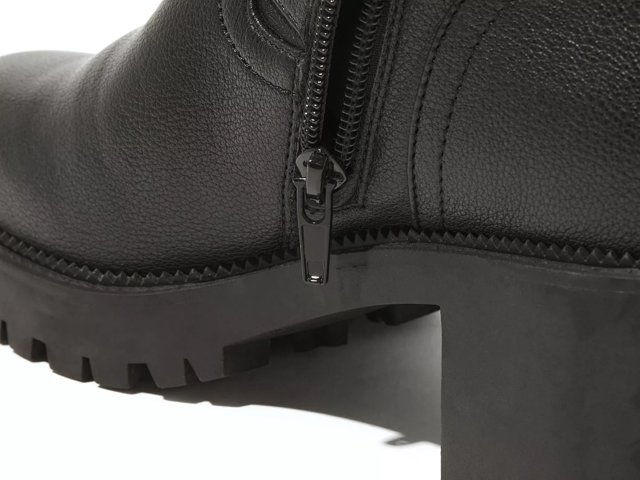 Moto bootie heel sales