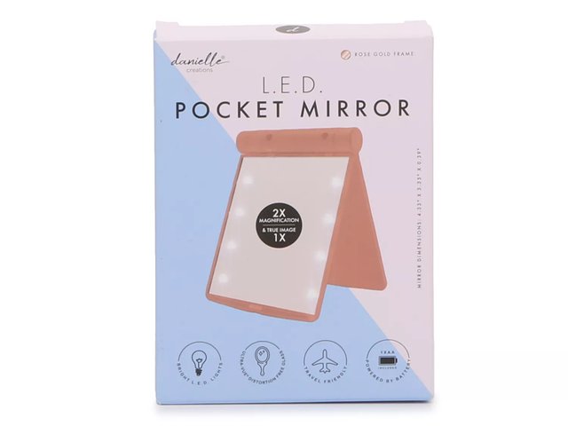 Danielle Creations L.E.D. Pocket Mirror