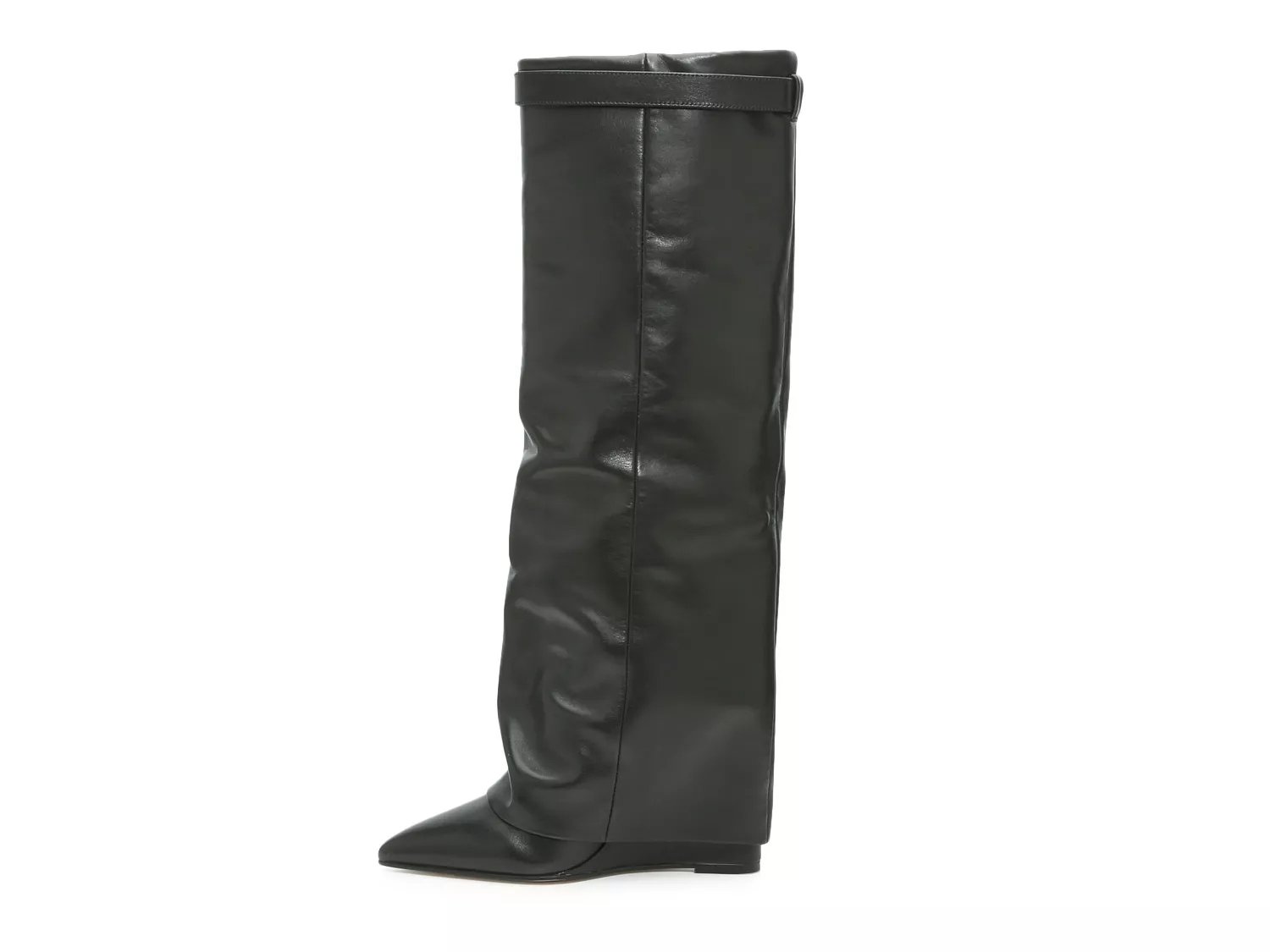 Corenne Foldover Wedge Boot