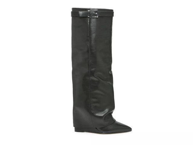 Steve madden wedge boots discount