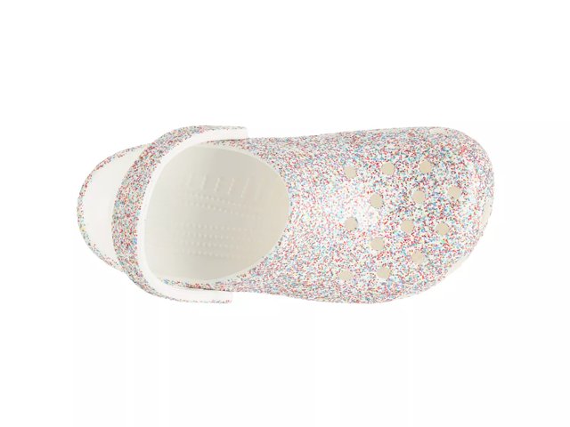 Crocs oyster glitter hot sale