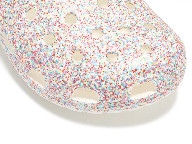 Crocs Classic Sprinkle Glitter Clog Kids Free Shipping DSW