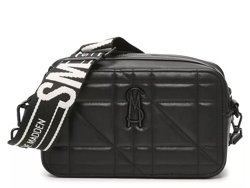 Buy Steve Madden Bbaby X Zip Closure Duffle Bag With Thick Strap In Black