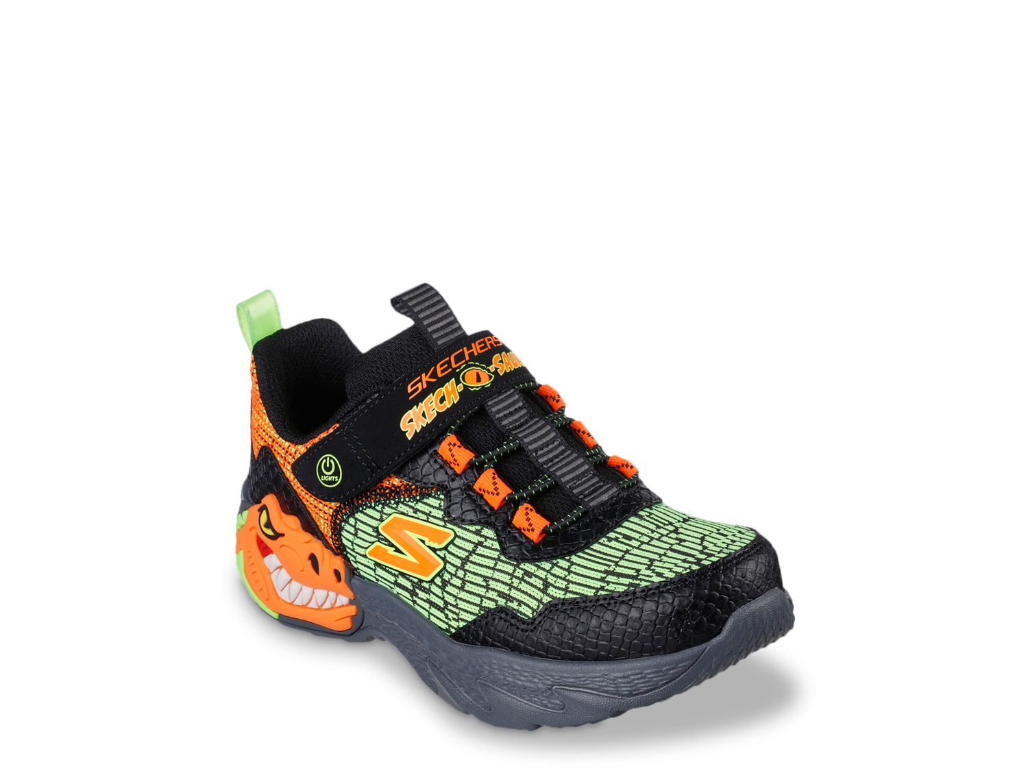 Sneaker Skechers - Skech-O-Saurus | DSW Shipping Kids\' Free - Dino-Lights