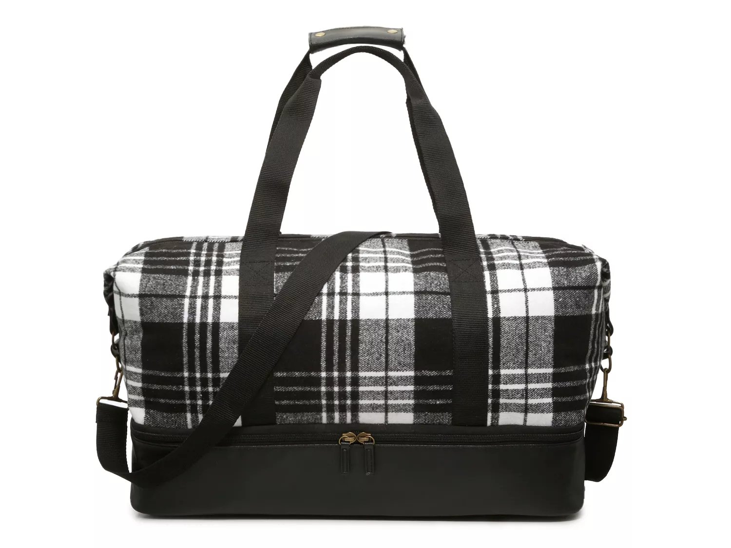 Plaid weekender bag new arrivals