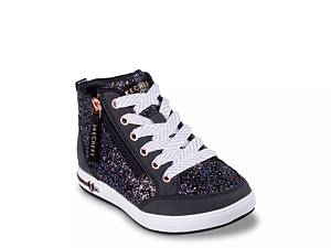 Girls black outlet high top shoes