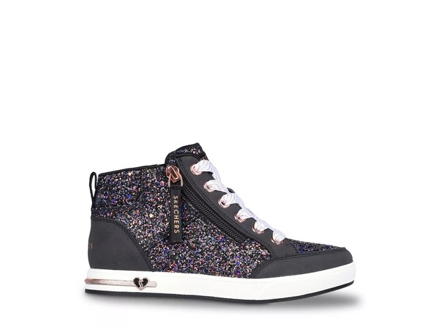 Skechers Street Shoutouts 2.0 Glitter Step Sneaker Kids Free