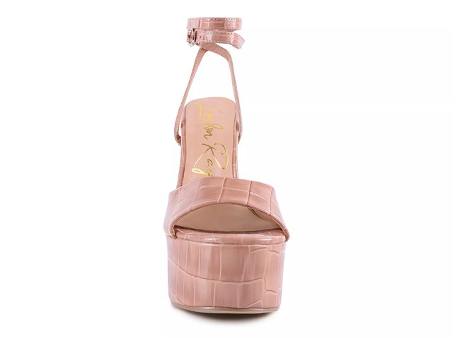 London Rag Drop Dead Platform Sandal