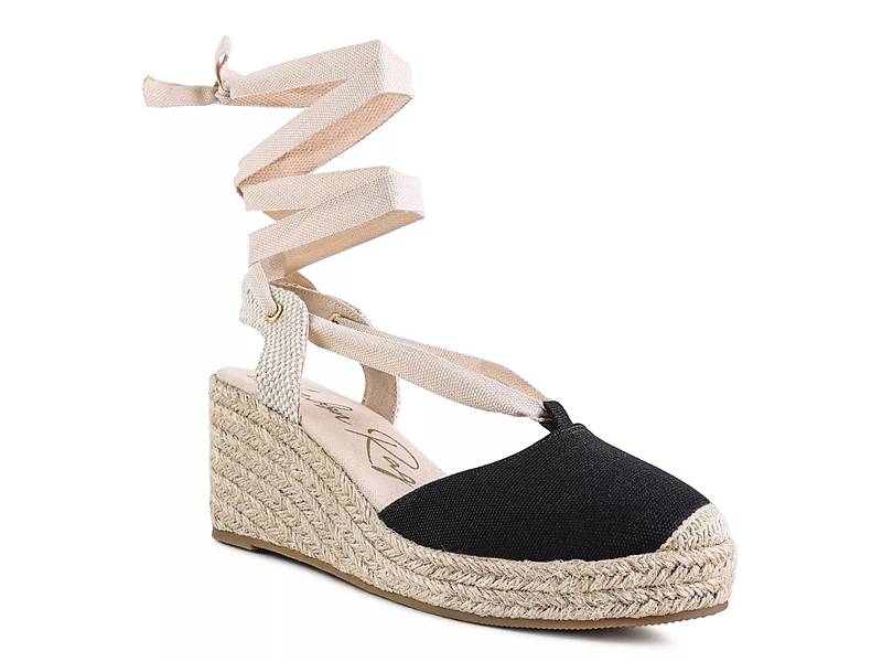 Black best sale espadrilles dsw