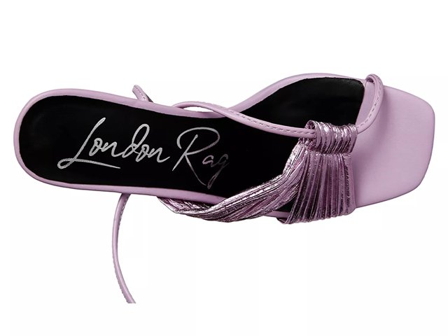 Purple sandals dsw outlet