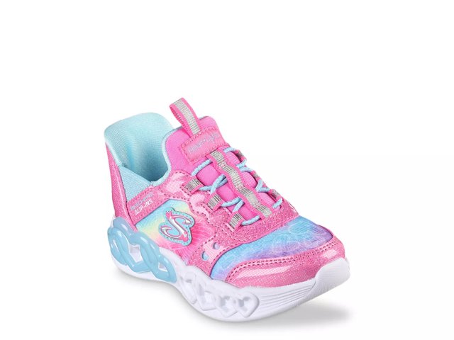 Skechers kids' heart lights sneaker cheap