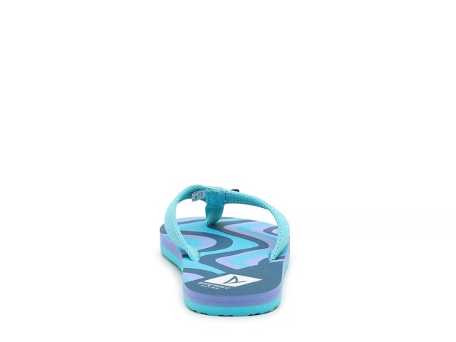 Kids sperry flip flops sales