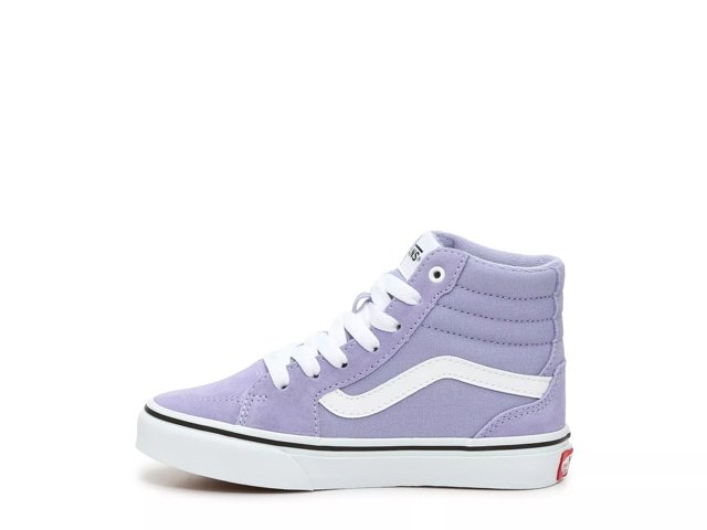Purple van high tops cheap