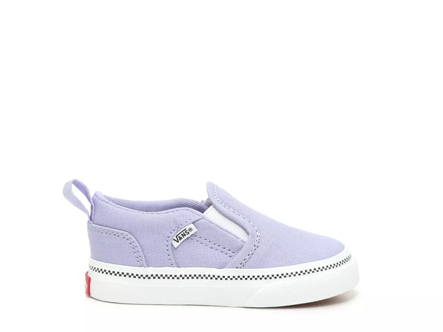 Light purple vans slip ons store