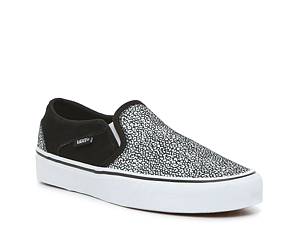 Vans slip hotsell ons womens dsw