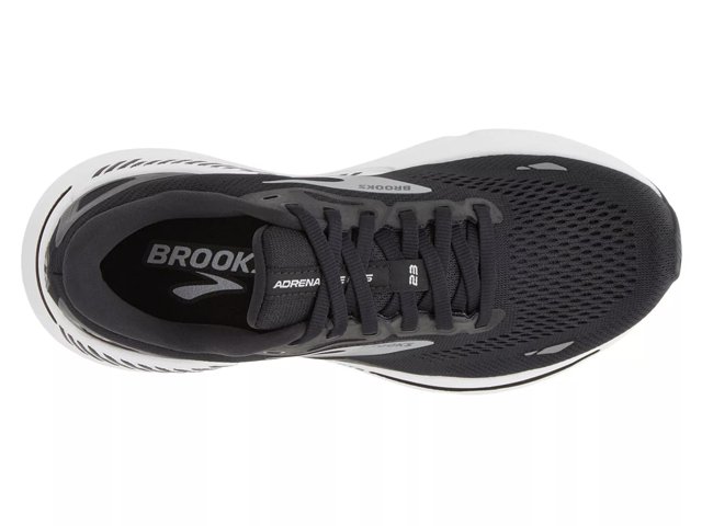 Brooks Adrenaline GTS 23 7.5 Black White Silver Women s