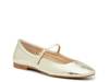 Reyes Mary Jane Ballet Flat Gold Metallic Leather view