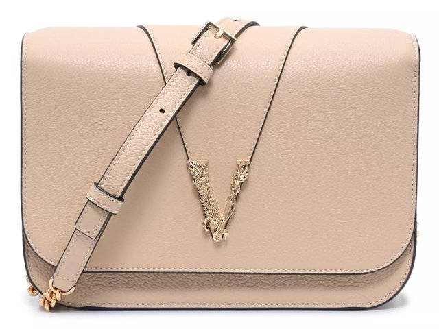 Versace Leather Crossbody Bag