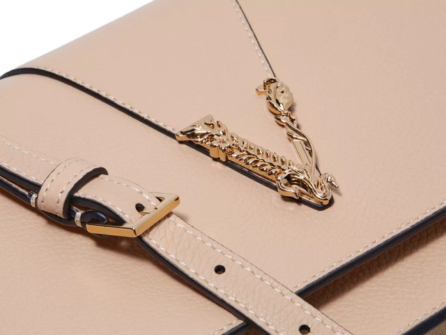 Versace Leather Crossbody Bag