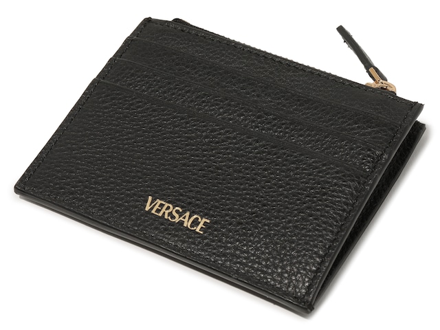 Versace The Medusa Card Holder in Black